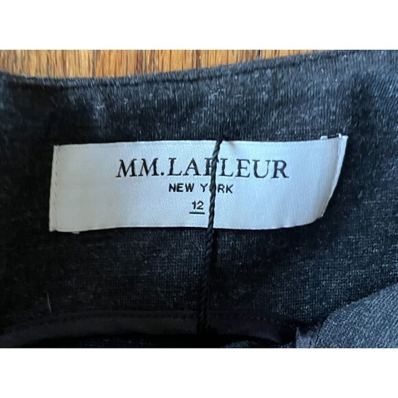 M.M. LAFLEUR New York Black Shift Midi Dress   Women's Size 12 - Picture 4 of 8